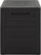 vidaXL - Tuinbox - 58,5x46x55 - cm - polypropeen - bruin