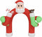 vidaXL - Kerstboog - opblaasbaar - met - LED's - 320 - cm