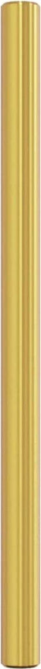 vidaXL - Handvatten - 10 - st - 128 - mm - roestvrij - staal - goudkleurig