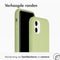 Accezz iPhone 11 - Liquid Silicone Backcover - Schokabsorberend - Groen
