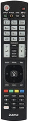 Hama 00221061 - Universele infrarood-afstandsbediening voor LG TV's - Lerende functie - Lichtgevende knoppen - 100% gerecycled ABS