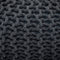 SVJ Poefs Rond - 55 x 55 x 37 cm - Katoen - Grijs/Blauw - Set van 2