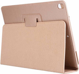 Lunso - Geschikt voor iPad Pro 10.5 inch / Air (2019) 10.5 inch - Stand flip sleepcover hoes - Goud