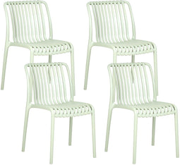 Set van 4 tuinstoelen ARICCIA Lichtgroen