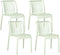 Set van 4 tuinstoelen ARICCIA Lichtgroen