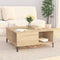 vidaXL - Salontafel - 80x80x36,5 - cm - bewerkt - hout - sonoma - eikenkleurig