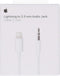 Apple MXK22ZM/A - Lightning naar 3.5mm Jack Audiokabel - 1.2 meter - Wit