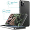 iMoshion Hoesje Geschikt voor iPhone 11 Pro Hoesje Siliconen - iMoshion Design hoesje - Groen / Roze / Dark Jungle