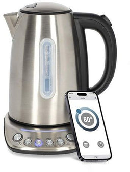 Nedis KAWK8000WIFI - Waterkoker - 1,7L - Instelbare temperatuur - RVS