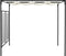 vidaXL - Prieel - met - uittrekbaar - dak - 180 - g/m² - 3x4x2,3 - m - crèmekleurig