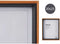 Fotolijsten Zwart Bruin Kristal Hout MDF (3 x 27 x 22 cm)