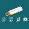 Philips Flash Drive - USB 3.0 - 128GB - Oranje