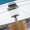 GOOD&MOJO Vloerlamp Annapurna - Wit/Bamboe - Ø60cm - Scandinavisch,Bohemian - Staande lampen voor Woonkamer - Slaapkamer