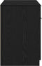 vidaXL - Zwarte - Eiken - Bureau - - - 100x50x75 - cm - - - Gemaakt - van - Bewerkt - Hout