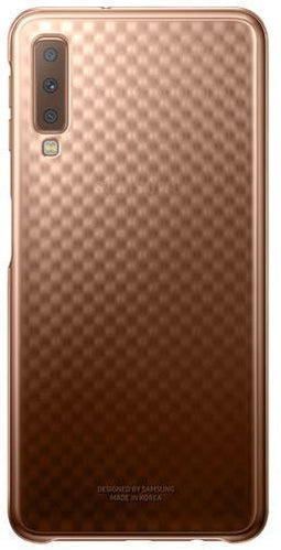 Samsung Galaxy A7 (2018) - Gradation Cover - Verandert van kleur - Goud