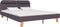 vidaXL - Bedframe - met - LED - stof - taupe - 160x200 - cm