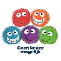 Multipet Plushy Pea - Speeltje voor kleine honden - Latex en pluche - Assorti