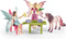 schleich BAYALA - Speelfigurenset - Sprookjescafé en Blossom - Kinderspeelgoed voor Jongens en Meisjes - vanaf 5 jaar - 14 Onderdelen - 42526