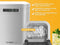 TZS First Austria 5104 - IJsblokjesmachine - 15 kg per 24 uur - Wit