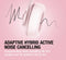 Fresh 'n Rebel Clam Ace 2 - Draadloze Over-Ear Koptelefoon - ANC Multipoint Bluetooth 6.0 - Roze