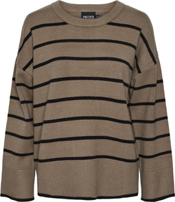 PIECES PCMATHILDE - Gebreide pullover - Lange mouwen - Maat M