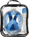 Atlantis Snorkelmasker - Full Face Masker - 180 graden zicht - L/XL - Wit/Blauw