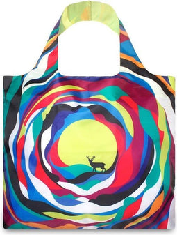 LOQI Shopper, opvouwbare tas -STEVE WILSON Psychedelic