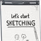 Legamaster SKETCH EASY flipover driepoot