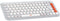 Logitech POP Icon Keys - Toetsenbord Qwerty ES - Draadloos Bluetooth - Wit/Oranje