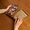 UNIDRAGON Houten Puzzel Voor Volwassenen Woosaic - Etnisch meisje - 500 stukjes - 38x28 cm