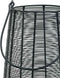 PTMD Gior Lantaarn - 25 x 25 x 65 cm - Ijzer - Zwart