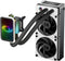 HYTE Thicc Q60 - AIO Vloeistofkoeler - 240mm met 5-inch IPS-display - Wit/Zwart