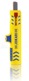 Jokari SECURA 15 - Isolatiestriptang - TiN gecoate messen - Automatische aanpassing - Antislip grip
