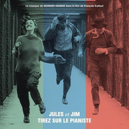 Jules et Jim - Tirez sur le Pianiste LP - Georges Delerue - Stereo