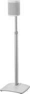 Sanus Systems WSSA1 - Verstelbare speaker vloerstandaard - Geschikt voor Sonos ONE ONE SL PLAY:1, PLAY:3 - Wit