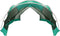 vidaXL - Camping - Muggennet - met - Deuren - Groen - 4-Persoons - Waterdicht