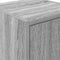 vidaXL - Garage - wandkast - bewerkt - hout - grijs - Sonoma