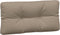vidaXL - Palletkussens - 3 - st - stof - taupe