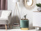 SOPHIA - Poef - Groen - 39 cm - Fluweel