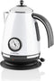 Aquavita Chalet waterkoker wit 1.7L 2200W