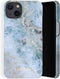 Selencia Hoesje Geschikt voor iPhone 13 Hoesje - Selencia Maya Fashion Backcover - blauw