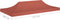 vidaXL - Partytentdak 270 g/m² - 6x3 m - terracotta