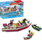 PLAYMOBIL Action Heroes Brandweerboot met waterscooter - 71464