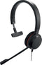 Jabra Evolve 20 UC Mono - Draadgebonden headset - Noise Cancelling microfoon - Zwart