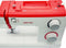 Veritas Niki - Naaimachine - 23 steken - Wit met rood