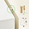SoBuy FSR189-WN - Schoenenkast - 3 Kleppen en Deur - Wit