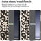 imoshion Tablet Hoes - Geschikt voor Samsung Galaxy Tab A9 Plus - Design Trifold Bookcase - Leopard