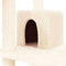 vidaXL - Kattenmeubel - met - sisal - krabpalen - 83 - cm - crèmekleurig