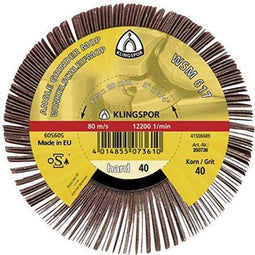 Haakse slijpmop WSM 617 125x20mm K120 Klingspor