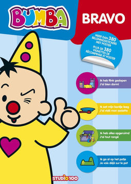 Bumba stickerboek - Bravo - met beloningsstickers en poster